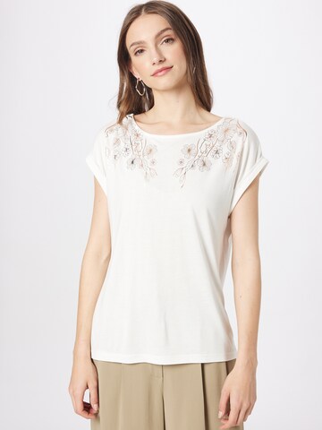 ABOUT YOU - Camiseta 'Camille' en blanco: frente