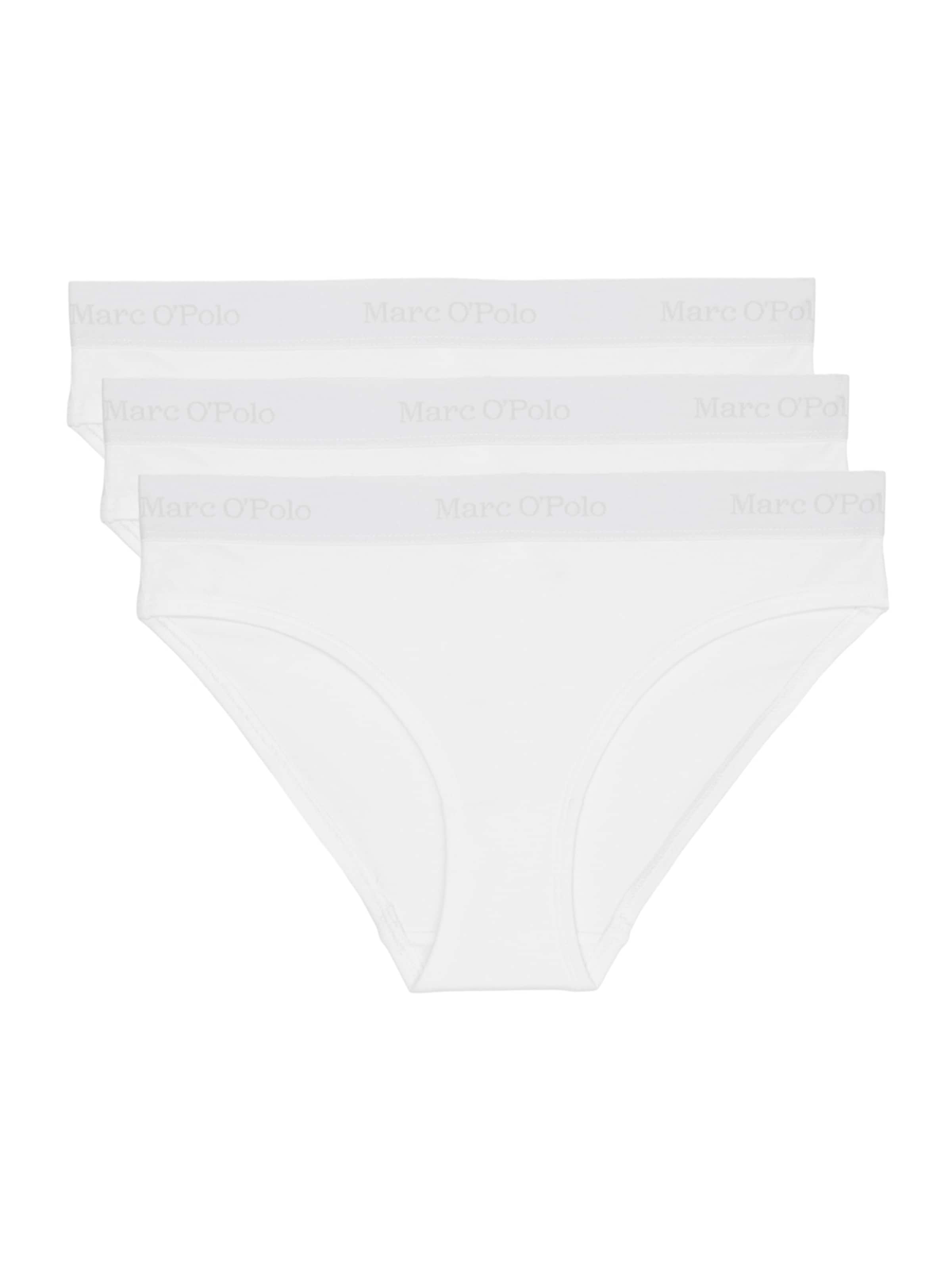 Marc O'Polo Slip ' Essentials ' in Wit: voorkant