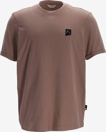 T-Shirt 'Brody' CHASIN' en rose : devant