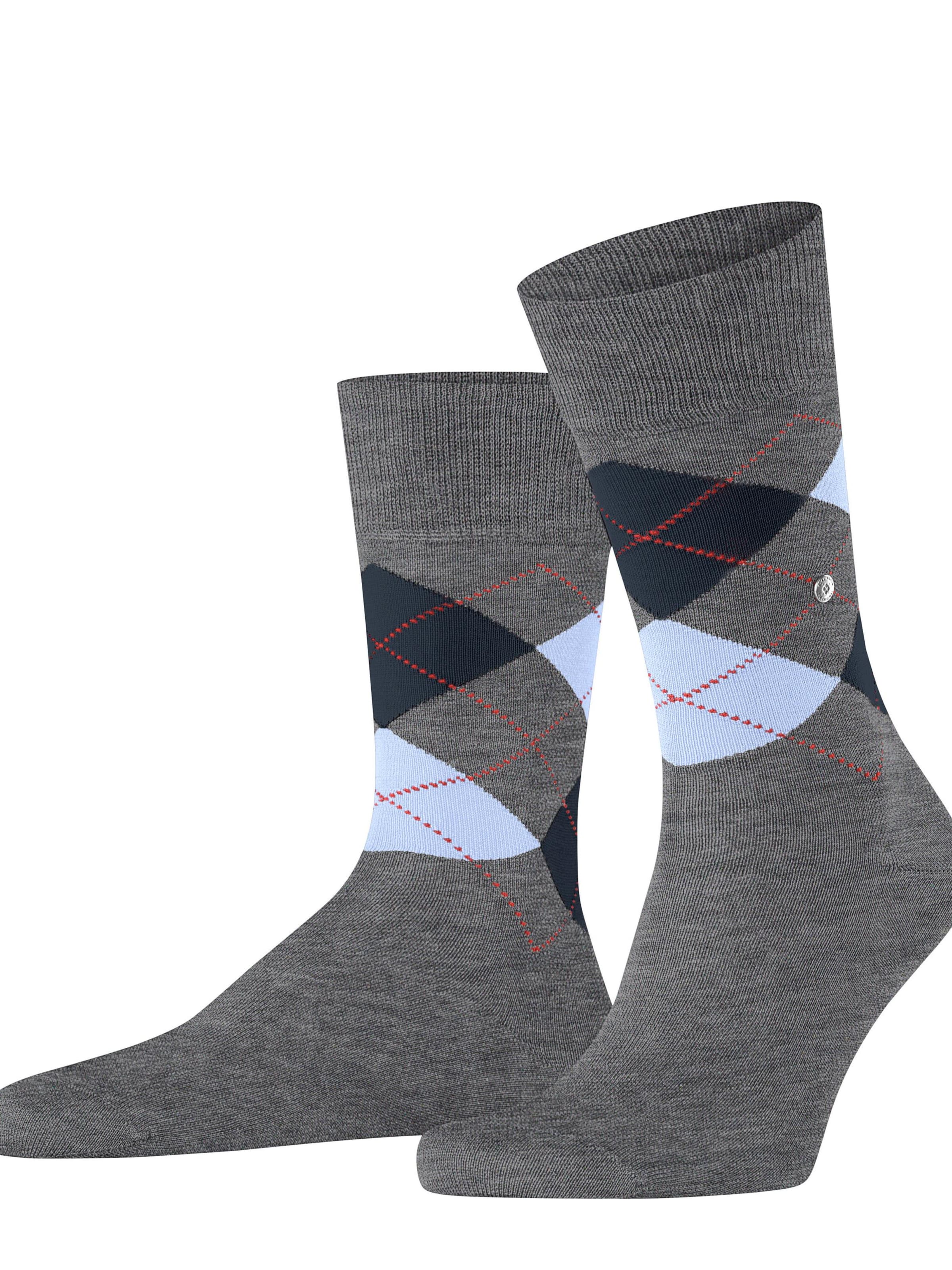 BURLINGTON Socks 'Manchester' in Grey: front