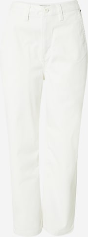 VANS Regular Chino Pants in White: front