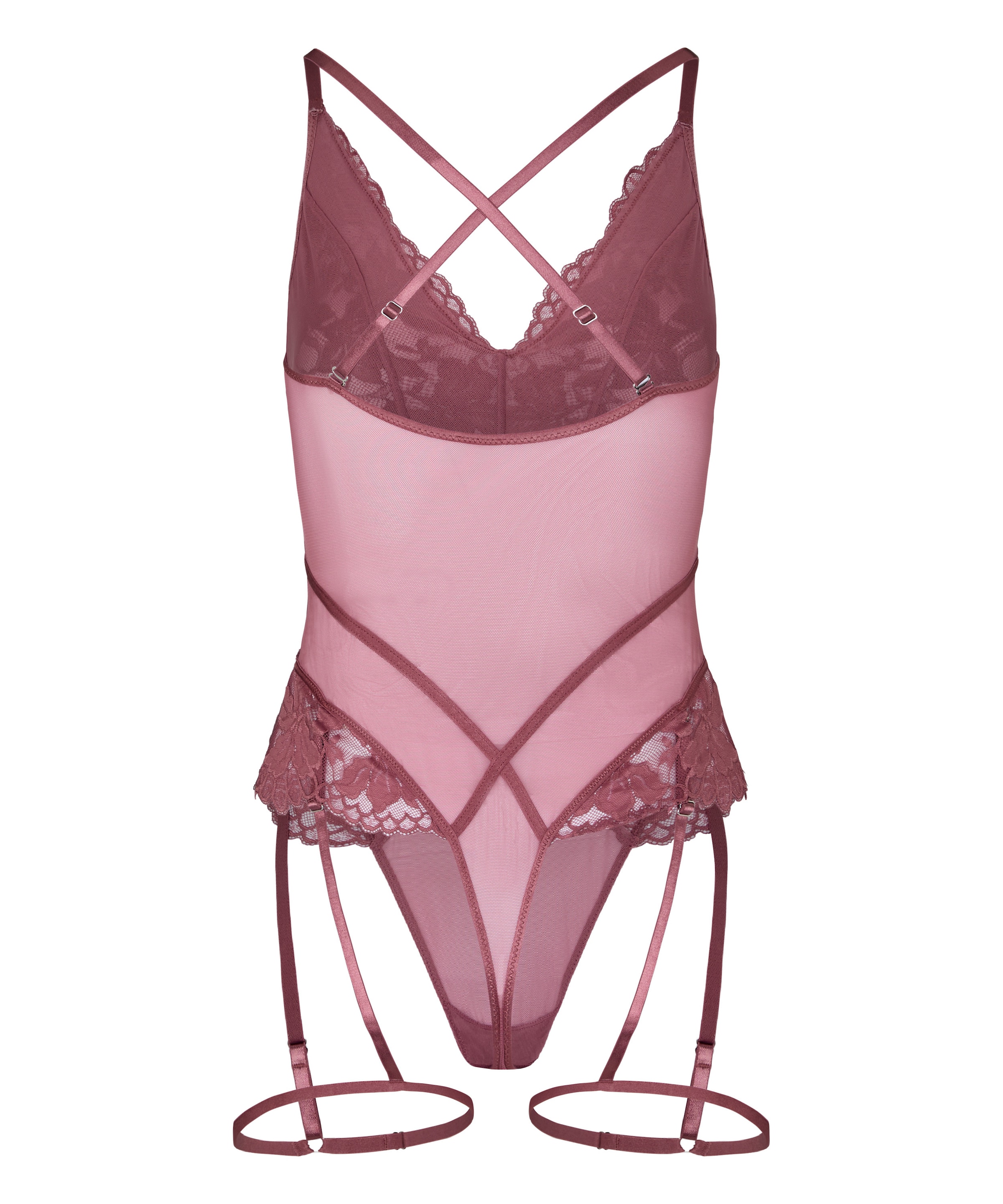 Hunkemöller Body 'Viktoria' in Lila