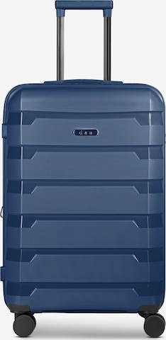 D&N Trolley 'South Dakota' in Blauw: voorkant