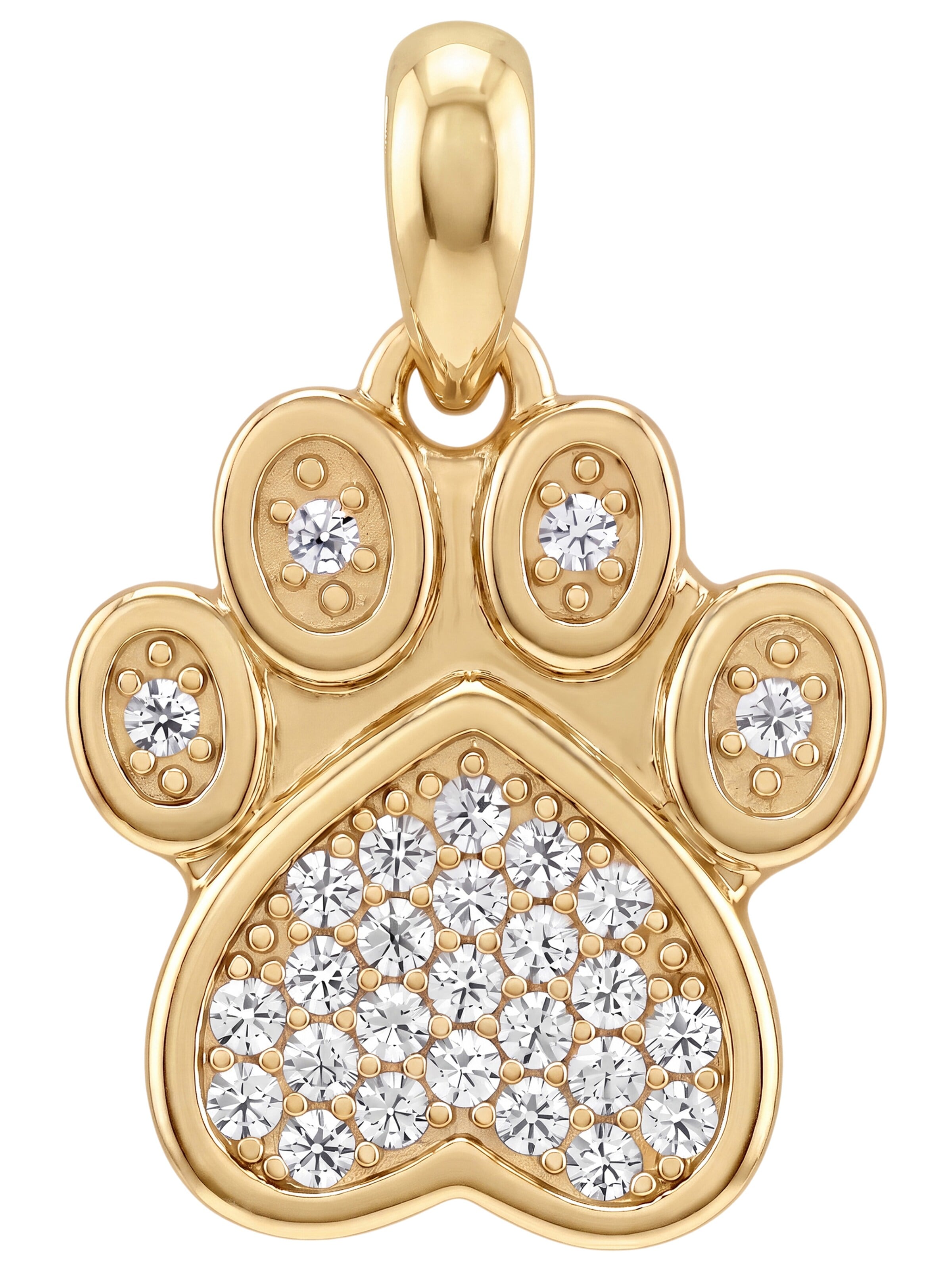 Jobo Jewelry in Gold: front