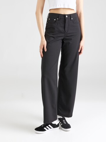 DRYKORN Wide Leg Jeans 'MEDLEY' in Schwarz: Vorderseite