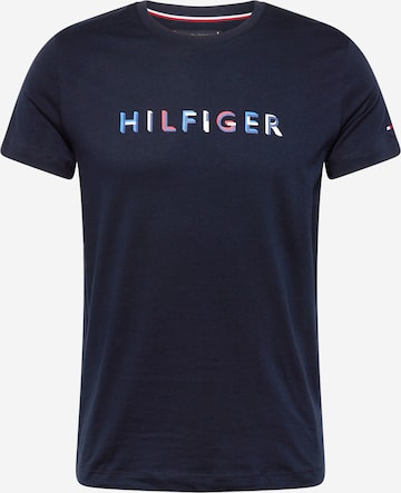 TOMMY HILFIGER - Camiseta en azul: frente