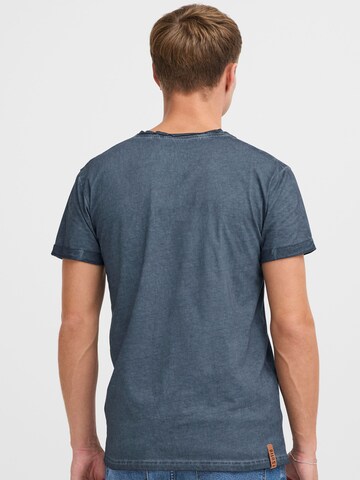 Maglietta 'Tino' di !Solid in blu