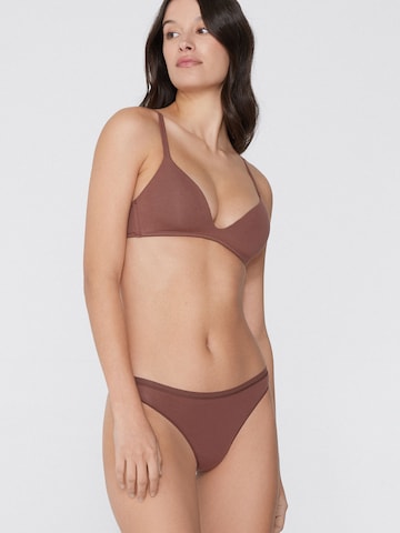Tezenis Triangle Bra in Brown