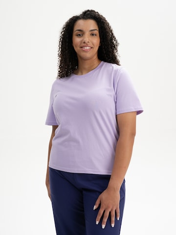 T-shirt 'Tanika' MELA en violet : devant