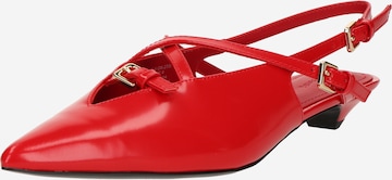 & Other StoriesOtvorene balerinke - crvena boja: prednji dio