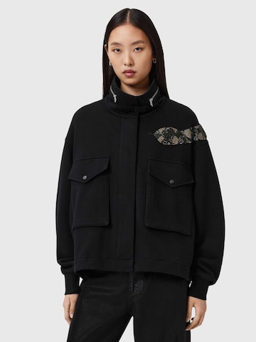 AllSaints Jopa na zadrgo 'OUROS CLARIE' | črna barva