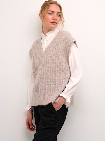 Pull-over 'Unilla' Cream en gris : devant