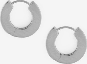 Orelia Earrings in Silver: front