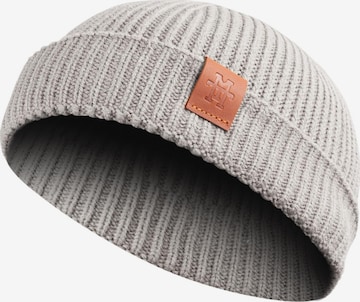 Manufaktur13 Beanie 'Fishermans' in Grey: front