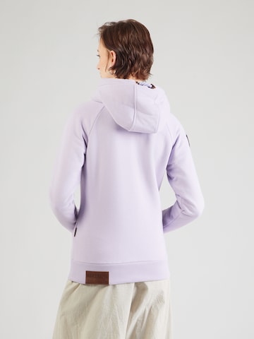 naketano Bluza rozpinana w kolorze fioletowy