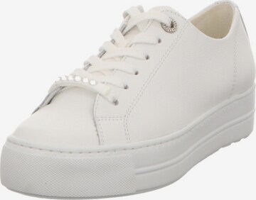 Paul Green Platform trainers in White: front