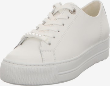 Sneaker bassa di Paul Green in bianco: frontale