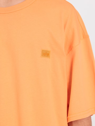 Maglietta 'RL T' di ALPHA INDUSTRIES in arancione