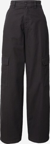 Dr. Denim - Loosefit Pantalón cargo 'Donna' en negro: frente