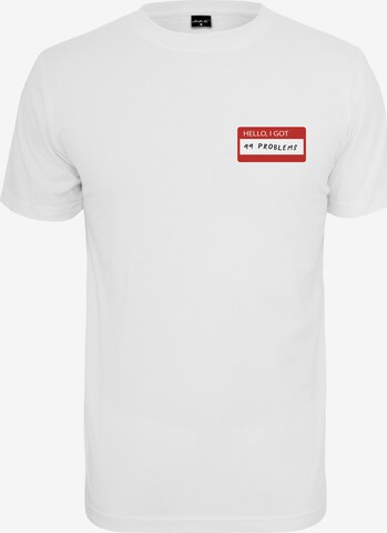 MT Men T-Shirt in Weiß: predná strana