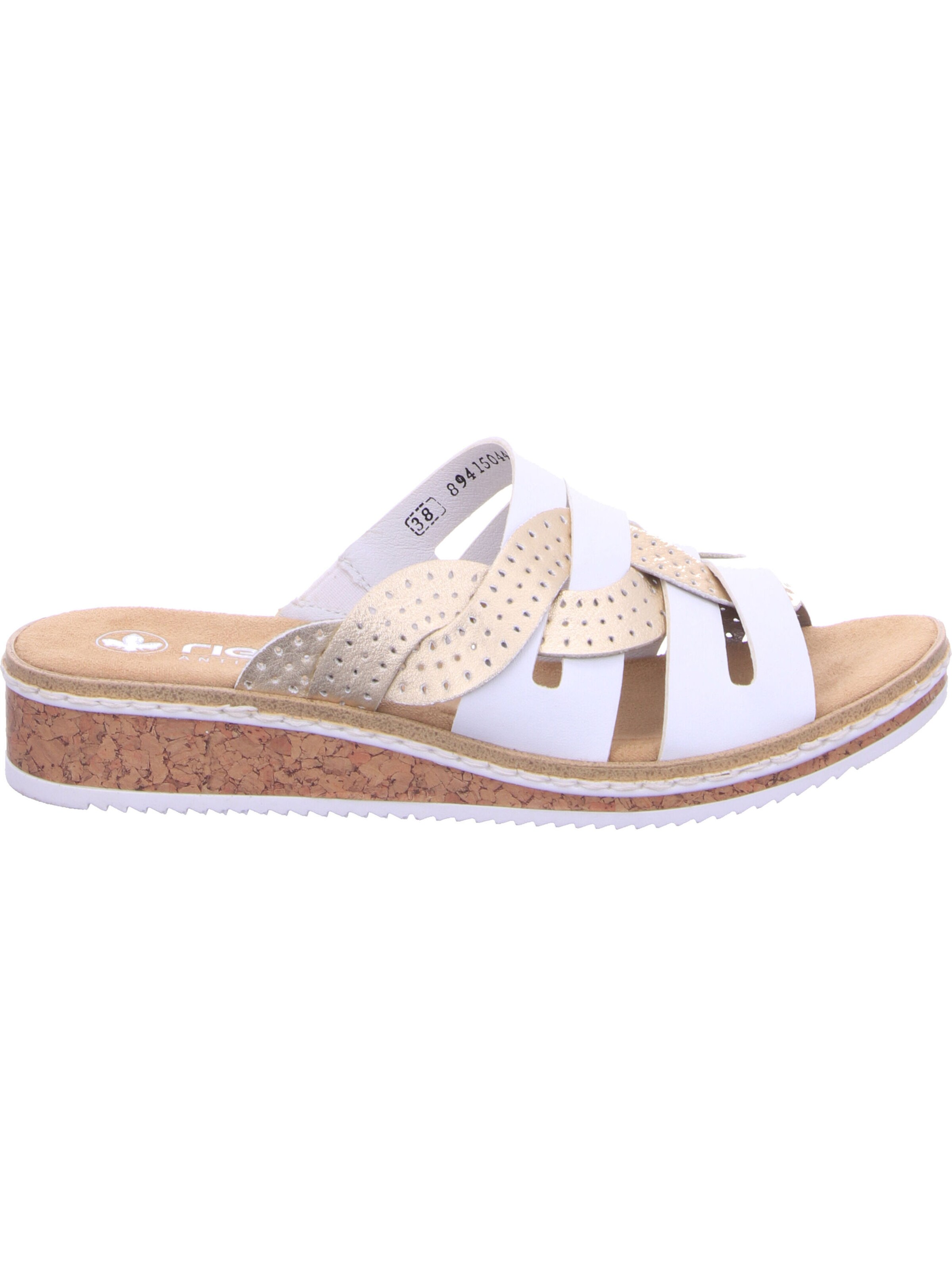 Rieker Mules in White