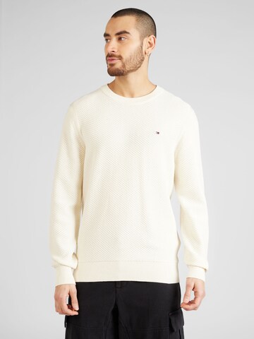 TOMMY HILFIGER Pullover i beige: forside