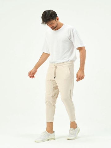 Effilé Pantalon C&City en beige