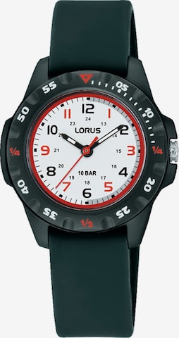LORUS Analog Watch in Black: front