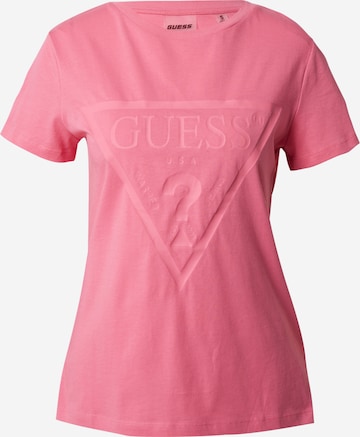 GUESS Shirt 'ADELE' in Roze: voorkant