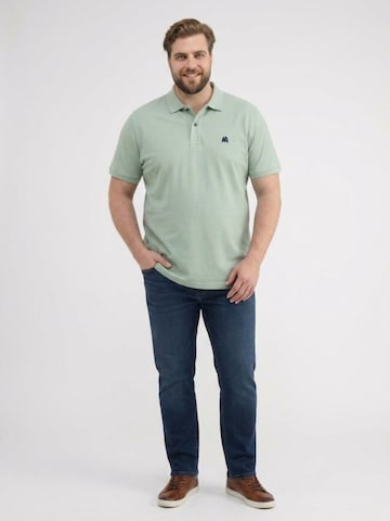 LERROS Poloshirt in Cool-&-Dry-Piquéqualität, große Größen in Grün