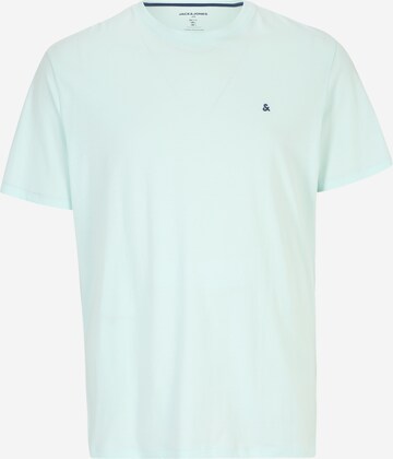 Jack & Jones Plus Shirt 'PAULOS' in Groen: voorkant