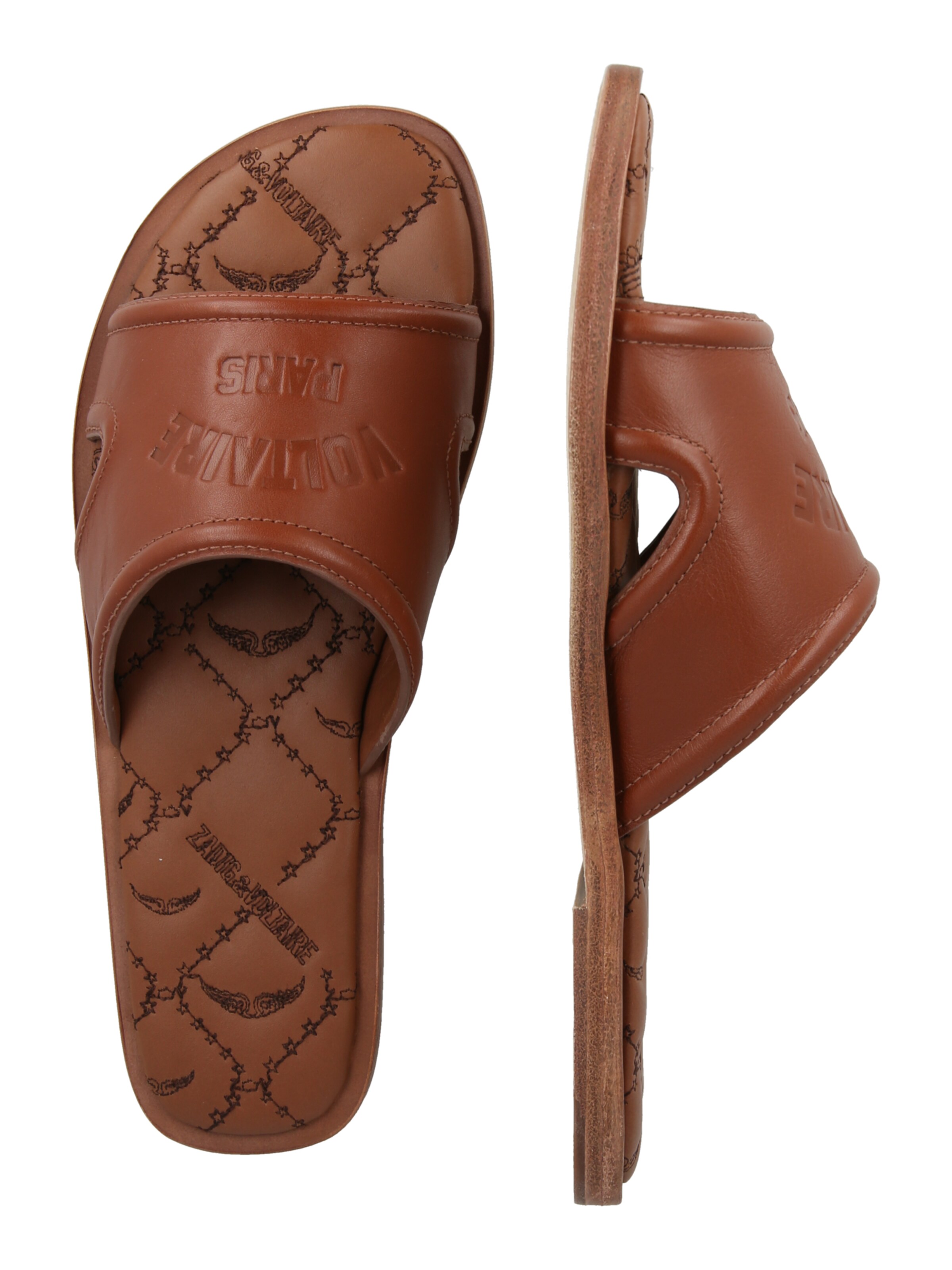 Zadig & Voltaire Pantofle – hnědá