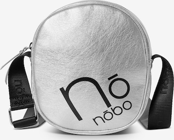 NOBO Crossbody bag 'NAIAD' in Silver: front