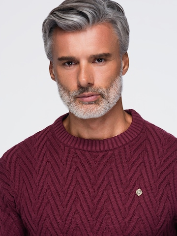 Ombre Sweater in Red