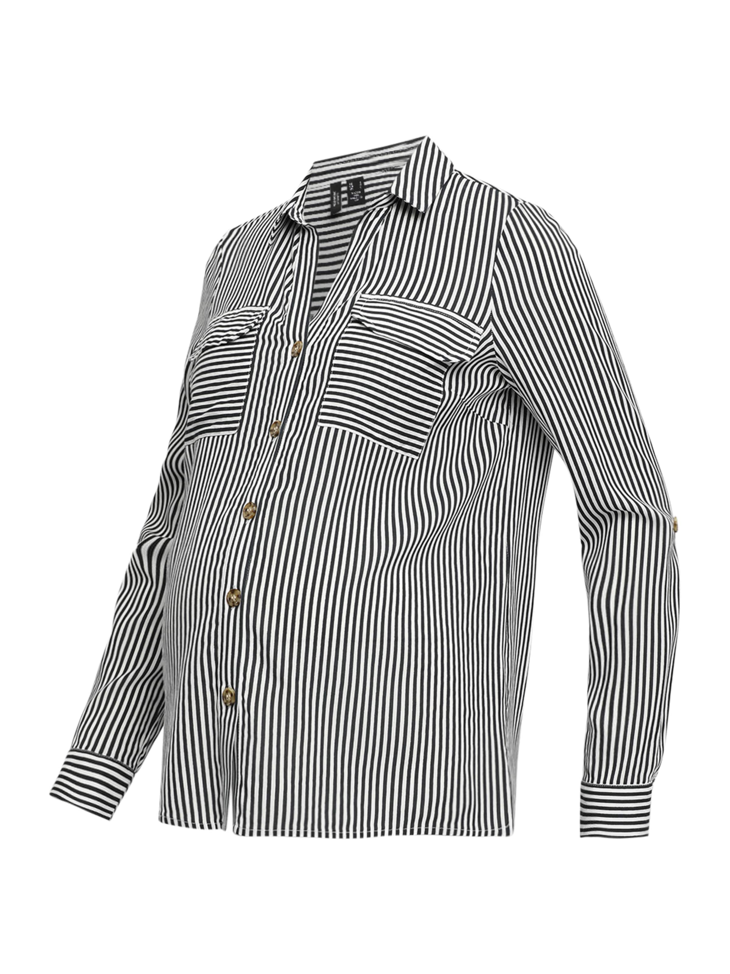 Vero Moda Maternity Blúzka 'Bumpy' - Sivá: predná strana