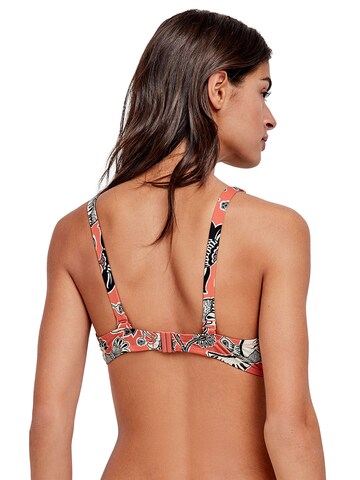 Triangolo Top per bikini di Gisela in arancione