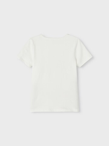 NAME IT T-Shirt 'Annina Minnie' in Weiß