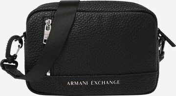 ARMANI EXCHANGE Skuldertaske i sort: forside