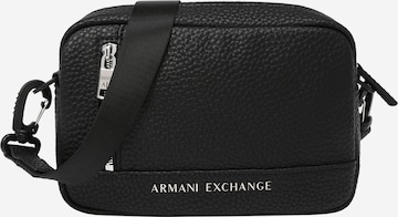 Borsa a tracolla di ARMANI EXCHANGE in nero: frontale