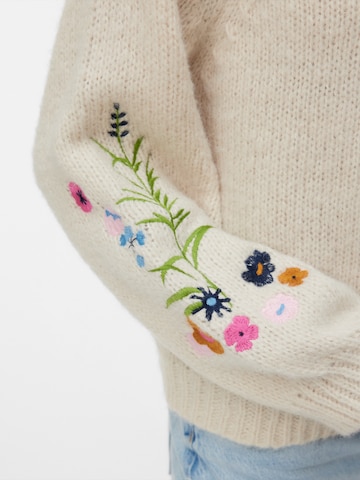 VERO MODA Pullover 'VMASTER' i beige