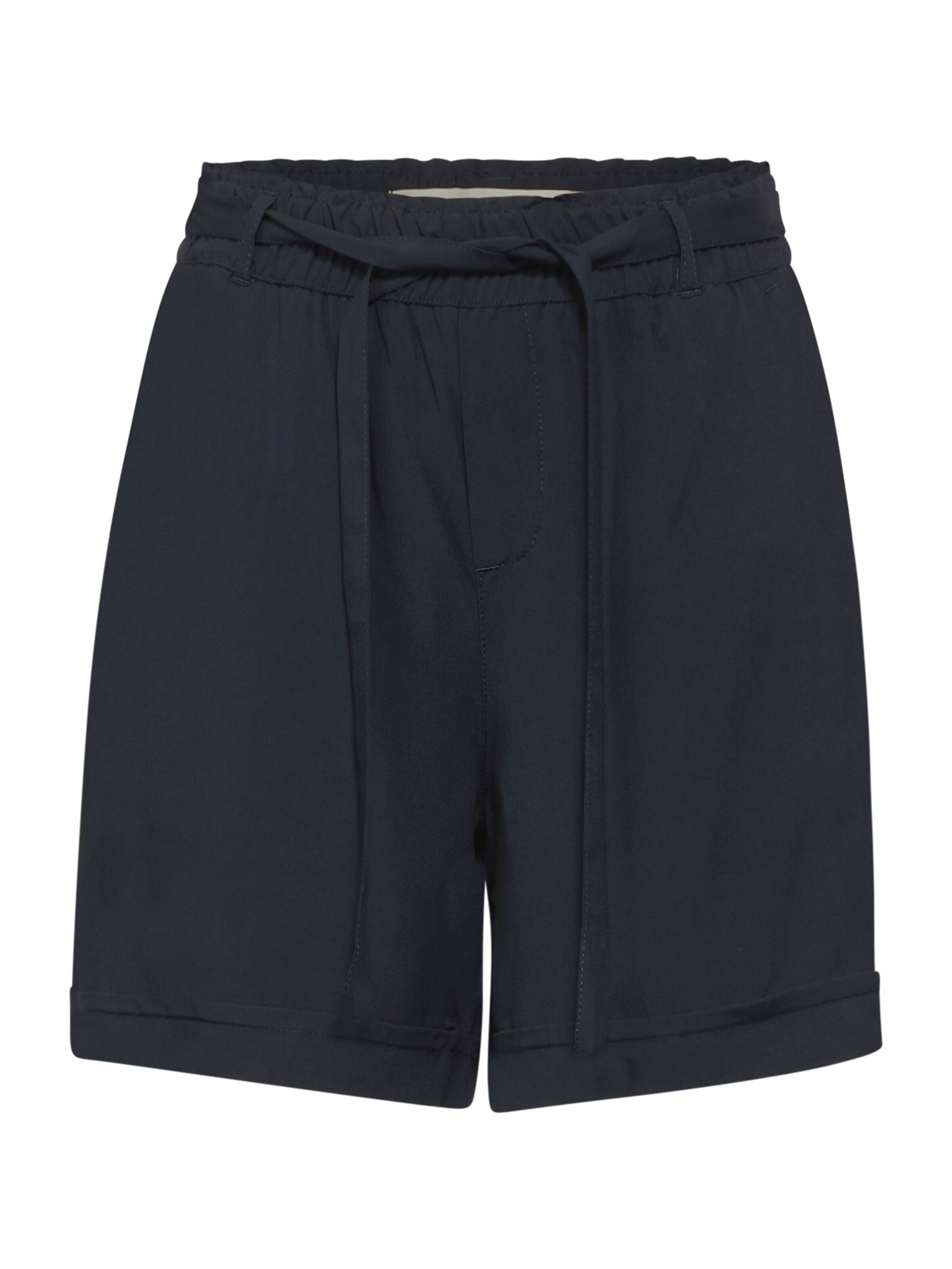 STREET ONE Loosefit Bukser i sort: forside