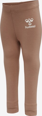 Hummel Skinny Leggings in Braun