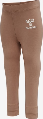 Hummel Skinny Leggings in Brown