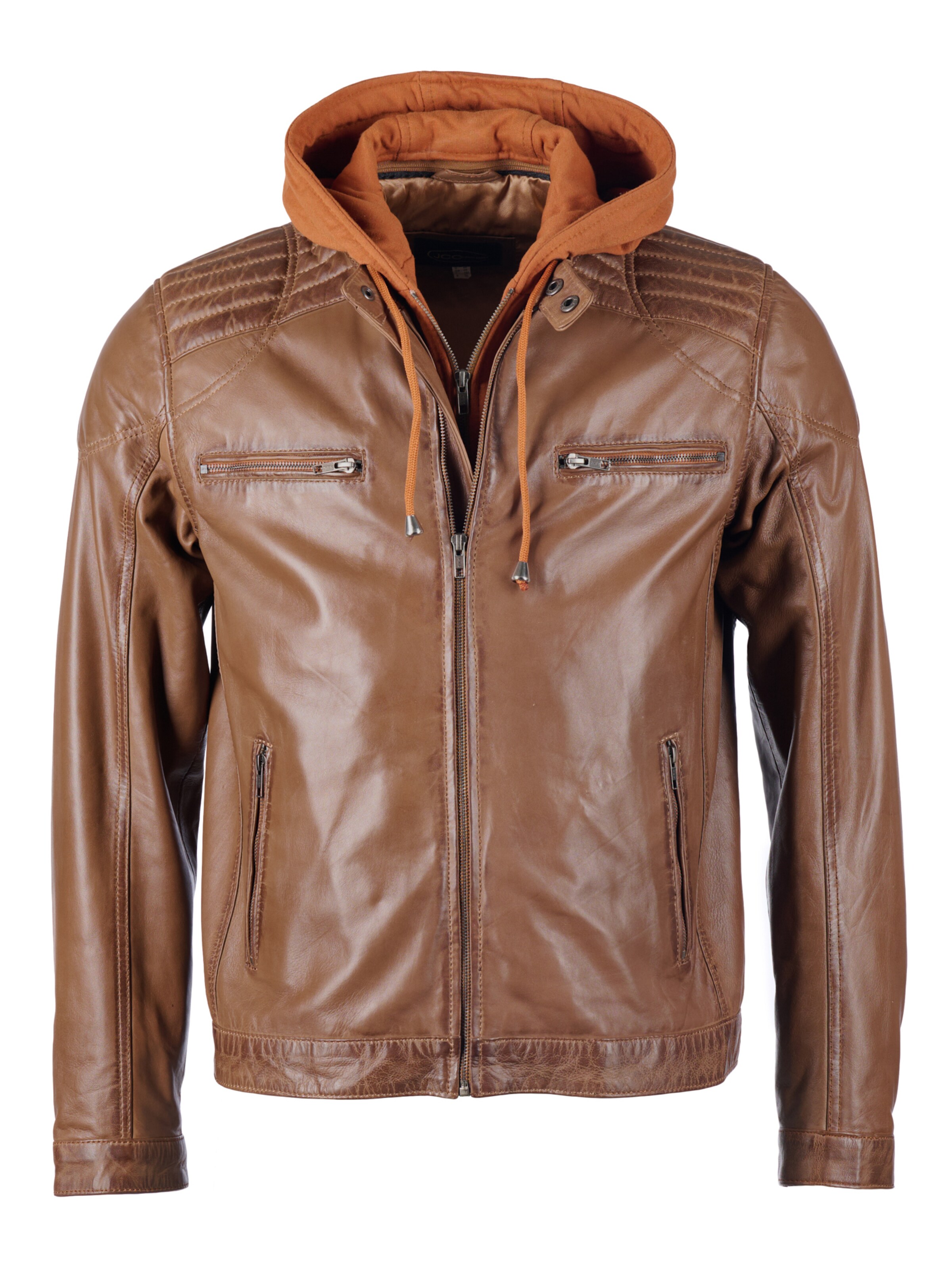 JCC Tussenjas in Bruin: voorkant