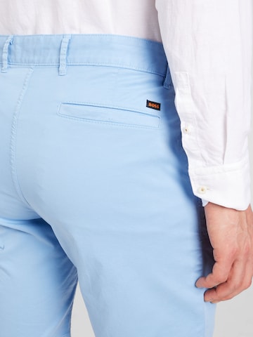 BOSS Orange Slim fit Chino Pants in Blue