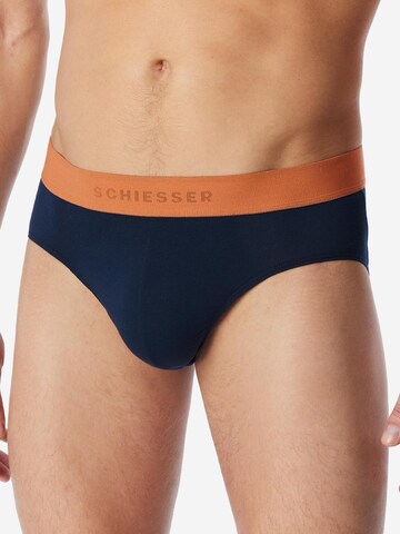 SCHIESSER Slip '95/5 Cotton' in Blauw