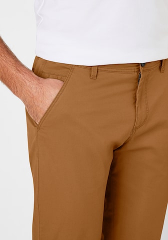 REDPOINT Slim fit Chino Pants in Brown