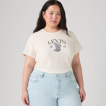 Levi's® Plus T-Shirt 'The Perfect' in Weiß