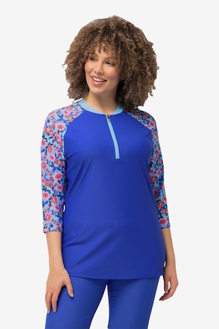 Tankini Ulla Popken en bleu : devant