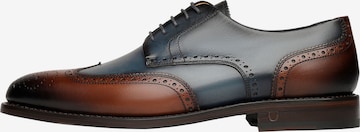 Henry Stevens Lace-Up Shoes 'Marshall FBD' in Blue